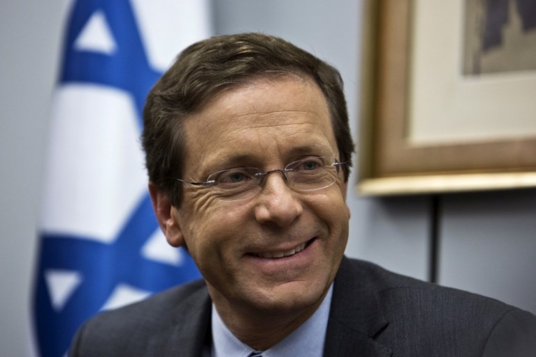 Isaac Herzog, co-leader of the Zionist Union party [REUTERS]