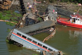 Amtrak train crash Philadelphia