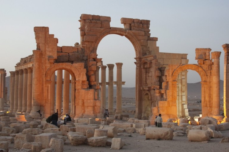 ISIL advance on Palmyra