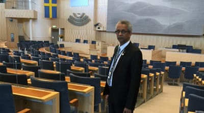 
Hamednaca was the first black person to join the Swedish government in 2004 [Arhe Hamednaca]
