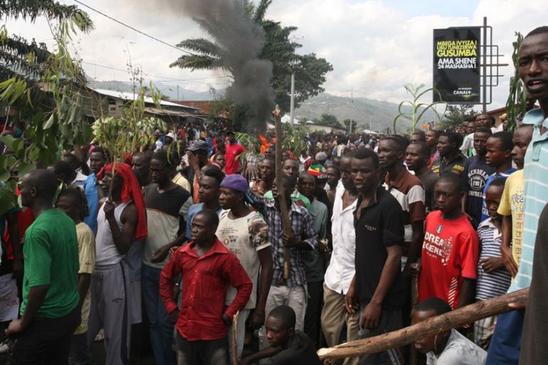 Burundi protests [Jessica Hatcher /Al Jazeera]