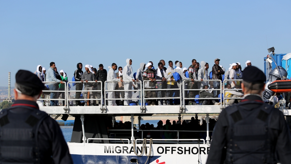 The surge in rescues comes after the EU announced a plan to distribute asylum-seekers more fairly around its member states [AP]