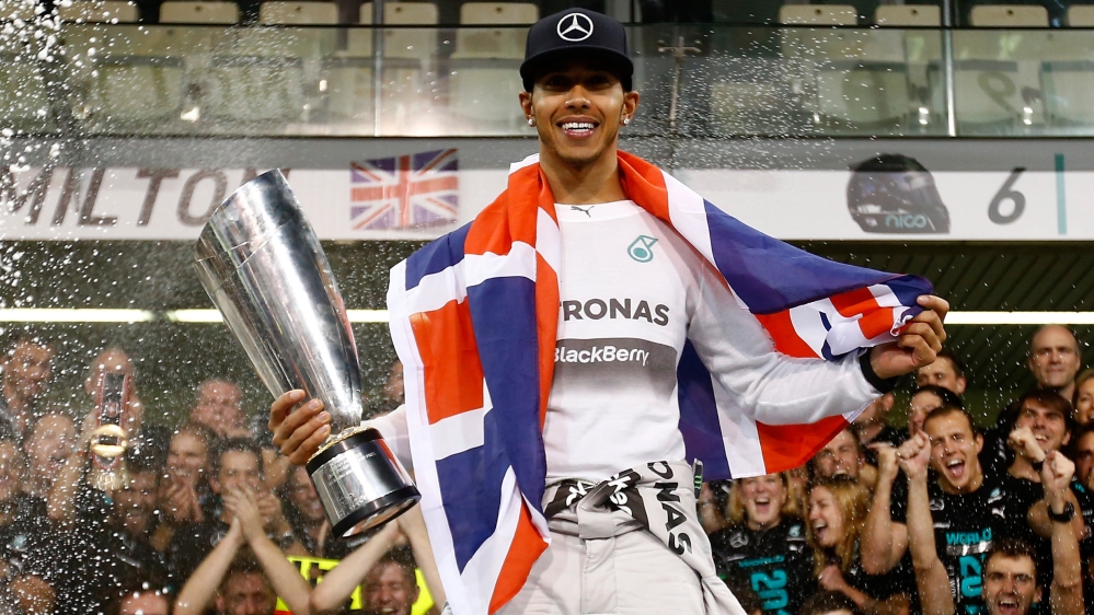 Hamilton ended Red Bull's dominance on the track as he won the 2014 championship [Getty Images]