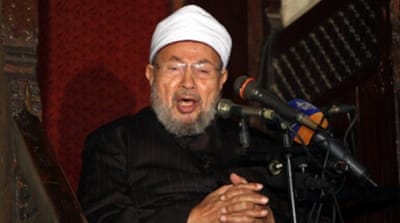 Egyptian Muslim scholar Sheikh Yusuf al-Qaradawi [AFP] 