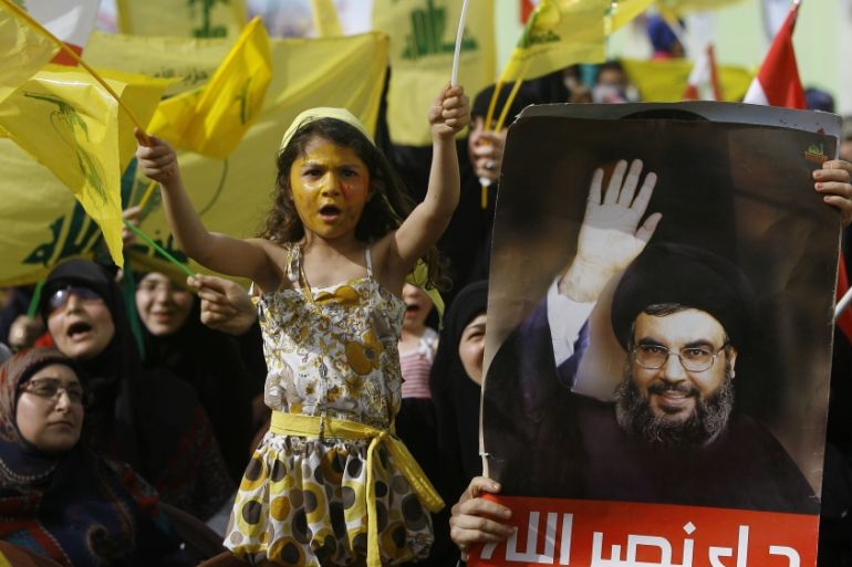 hezbollah rally