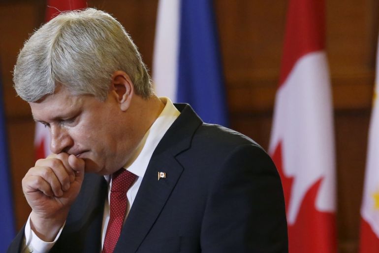 Canada''s Prime Minister Stephen Harper [REUTERS]
