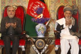 Ashraf Ghani and Abdullah Abdullah [Reuters]