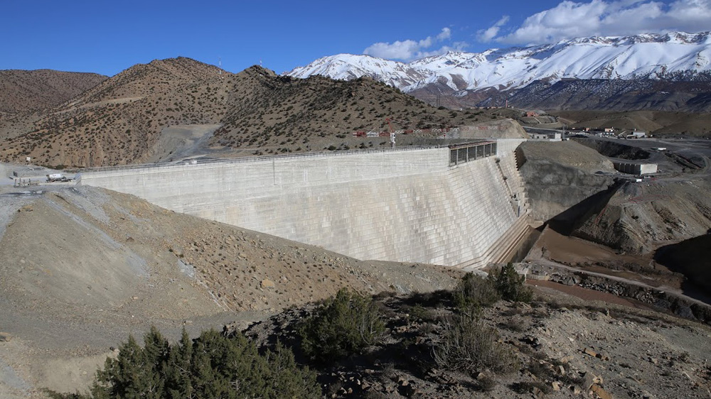 The dam is being constructed near Ansegmir valley [Nadir Bouhmouch/Al Jazeera]