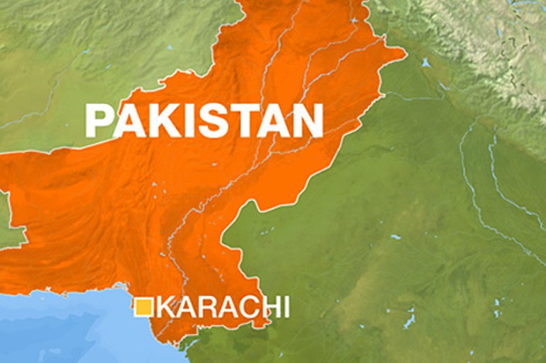 Pakistan map karachi