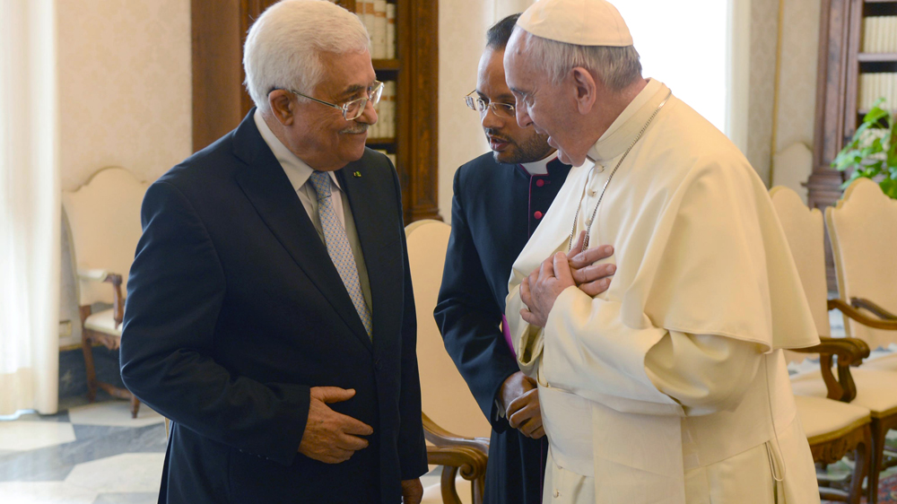 The Vatican's recognition of the state of Palestine followed a November 2012 vote in favour of recognition by the UN General Assembly [EPA]