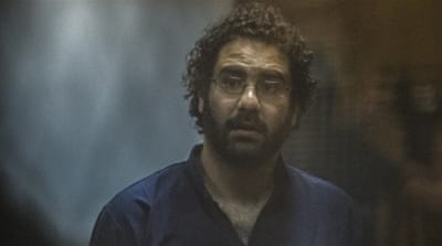 Egyptian activist and blogger Alaa Abdel Fattah [AFP]