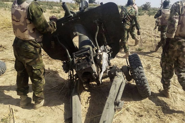 Nigerian army offensive captures Boko Haram weapons