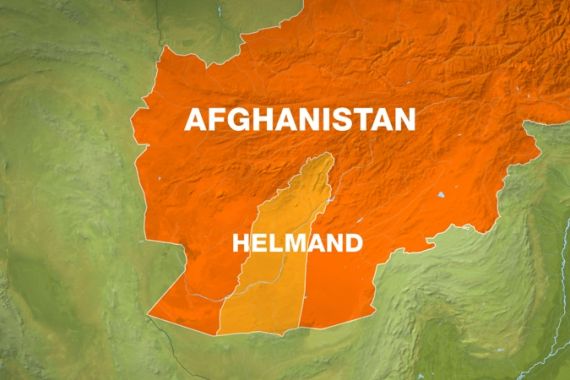 Afghanistan, Helmand map