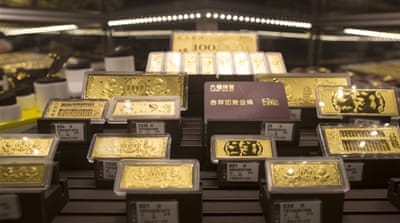 China hopes to increase its price-setting power to rival London's gold fix [Favre/Bloomberg/Getty Images] 