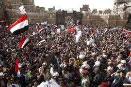Yemen, Houthis gather for anti-Saudi rally