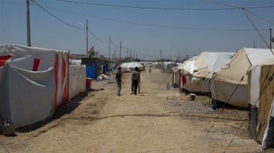 More than 10,000 Syrian refugees live in the Kawergosk camp in Erbil, Iraq [Megan O'Toole/ Al Jazeera]