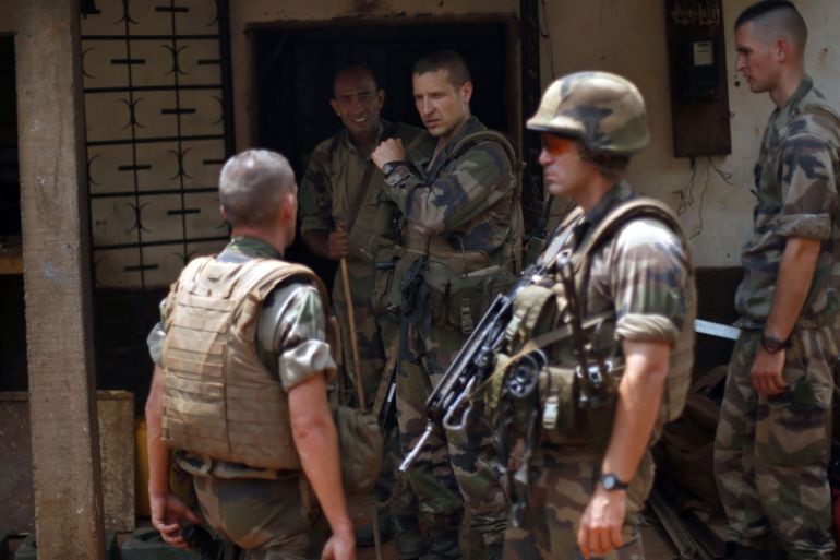 french troops central african republic