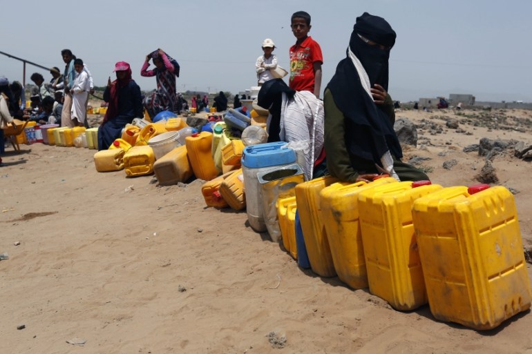 Water running short as Yemen suffers humanitarian crisis