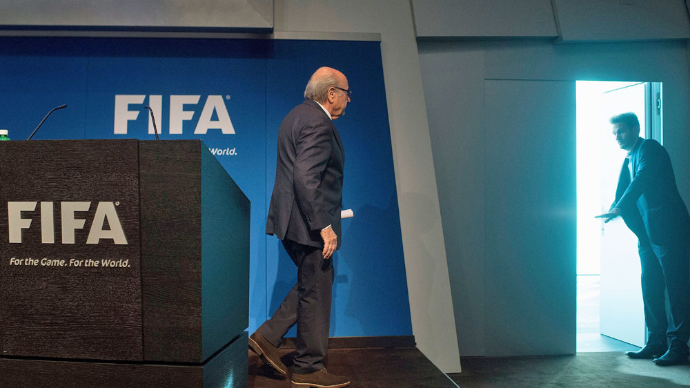 Blatter, who announced his resignation on Tuesday, is also under investigation by the FBI, according to reports [Getty Images]