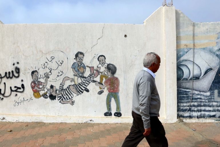 LIBYA-DAILY-LIFE-GRAFFITI