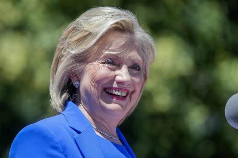 Hillary Clinton makes official campaign launch speech in New York
