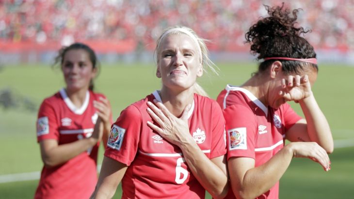 Soccer: Women''s World Cup-Canada at China PR