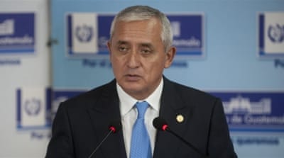Guatemalan President Otto Perez Molina [AFP]