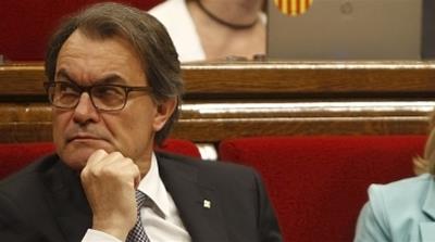 President of the Catalunya Generalitat regional government Artur Mas [AFP]