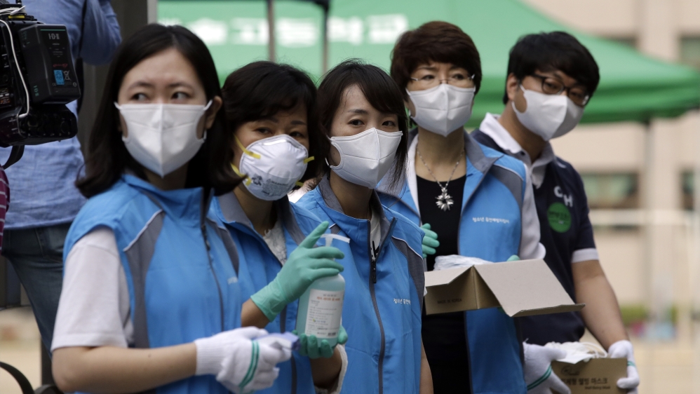 The latest MERS figures have raised hopes that South Korea is winning the battle to contain the deadly virus [AP]