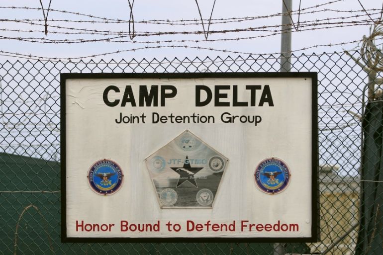 File picture shows the exterior of Camp Delta at the U.S. Naval Base at Guantanamo Bay