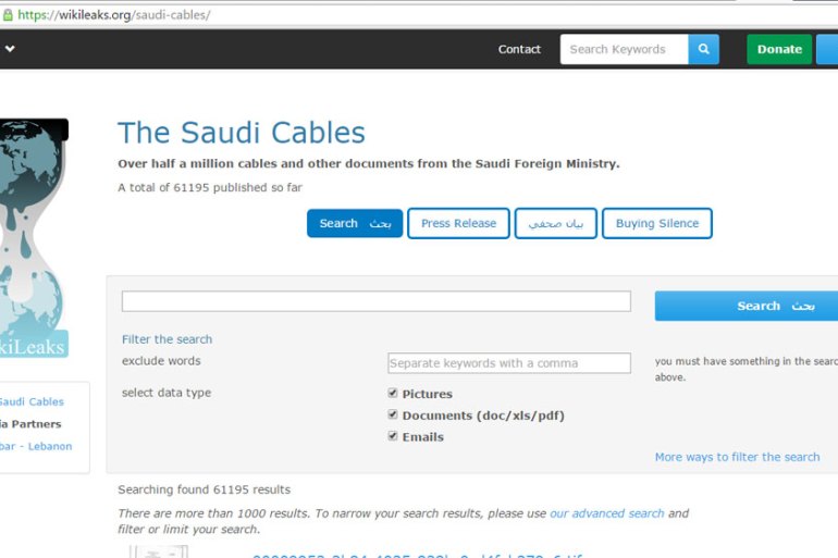 The Saudi Cables