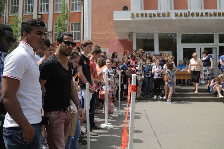 Foreign Students in Donetsk, Ukraine