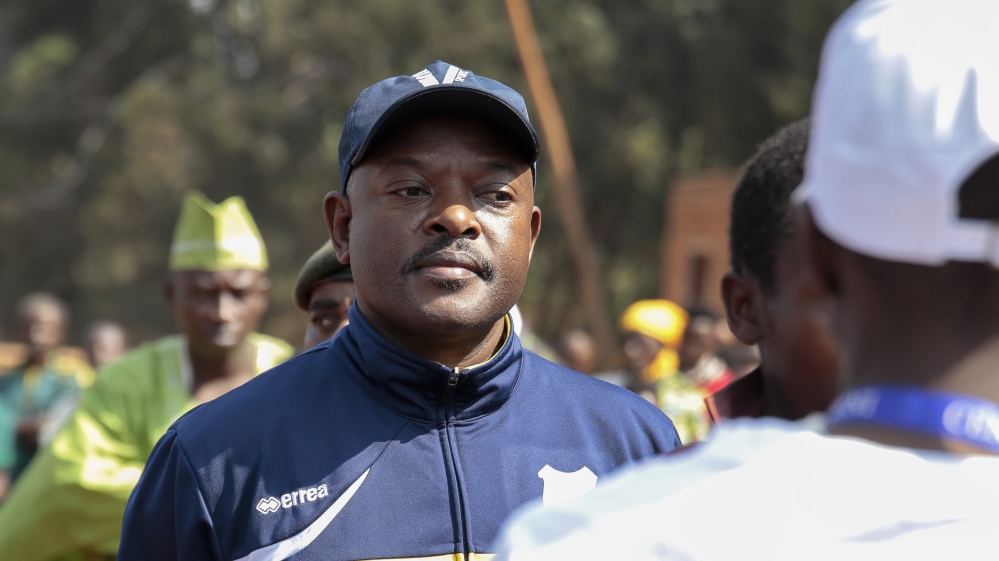 President Nkurunziza's third consecutive term win could prompt donor sanctions against the East African nation [AP]