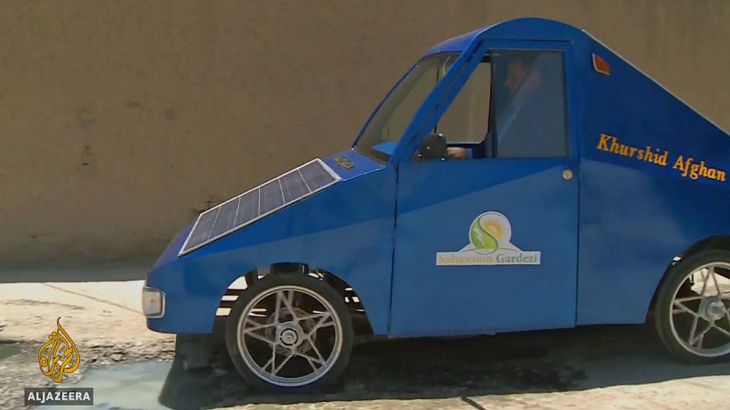 Afghan solar car