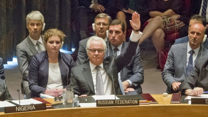 Russia - UN resolution