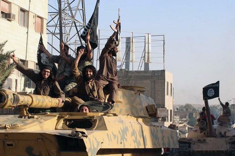 Islamic State group-held territory