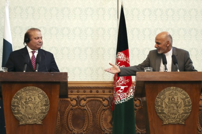 Ashraf Ghani, Nawaz Sharif