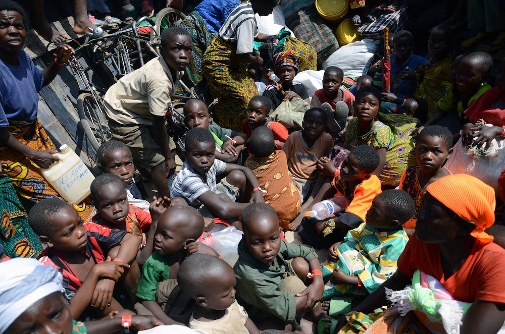 Sixty percent of all refugees arriving in Tanzania are children under 17 [Azad Essa/Al Jazeera]