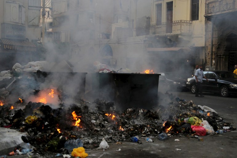 Beirut trash