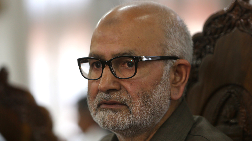 
Politician Naeem Akhtar's PDP party promised the law would be revoked during the 2014 election [Baba Umar/Al Jazeera]
