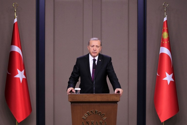 Turkish President Erdogan''s press conference in Ankara ahead of visit to China