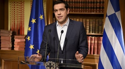 Alexis Tsipras urged Greeks to reject an international bailout deal [Reuters]