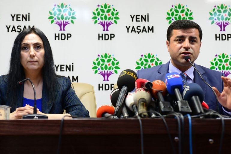 HDP CO-CHAIRS YUKSEKDAG AND DEMIRTAS