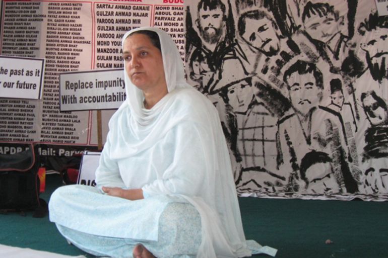 Parveen AHANGER - Kashmir rights activist