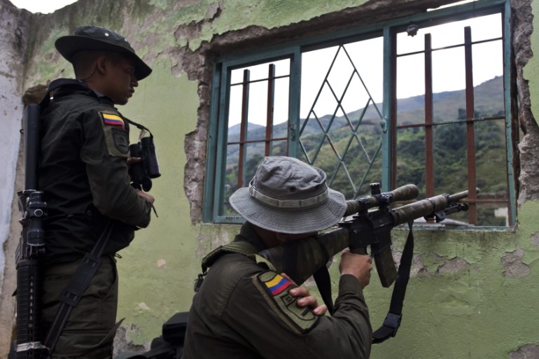 COLOMBIA-CONFLICT-FARC-POLICE
