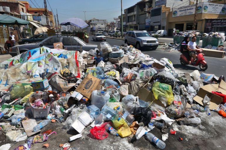 Beirut trash