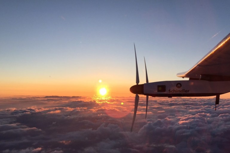 Solar Impulse takes-off from Nagoya to Hawaii