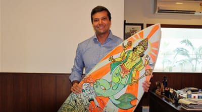 Arun Vasu of the TT Group believed in Moorthy Meghavan's surfing dreams [Sandhya Ravishankar]