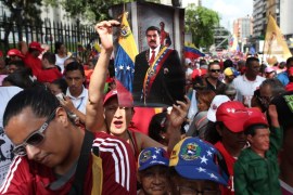 RALLY IN FAVOR OF THE MEASURES BY VENEZUELA
