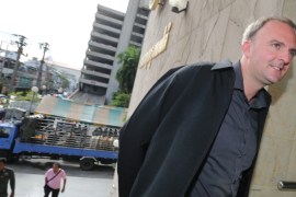 Trial of British activist Andy Hall in Bangkok